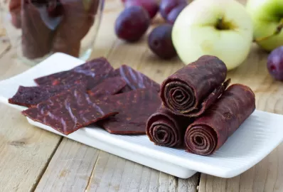 Сливовая пастила без сахара