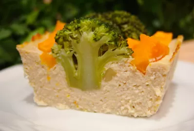 Суфле из курицы с брокколи