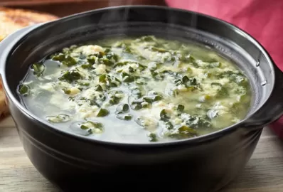 Суп из морской капусты