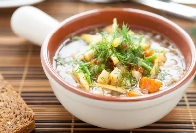 Стол № 5. Гречневый суп с курицей