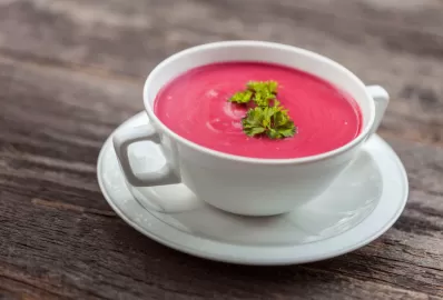 Свекольно-тыквенный суп-пюре