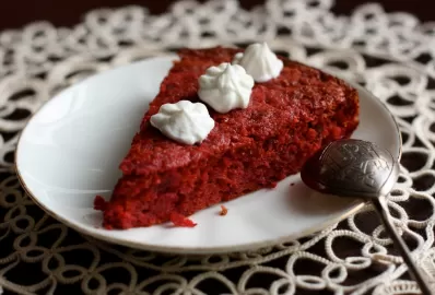 Салат из свеклы и сыра фета