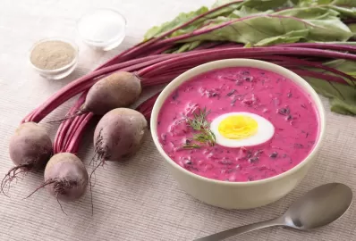 Холодный свекольник