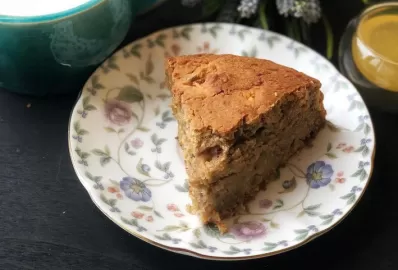 Стол № 5. Веганская шарлотка без яиц и глютена