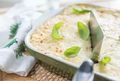 Кабачковая запеканка с курицей
