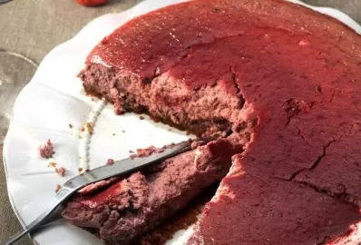 Творожно-свекольная запеканка