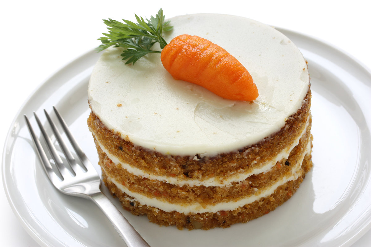 Стол №5. Лёгкое морковное пирожное - рецепт приготовления